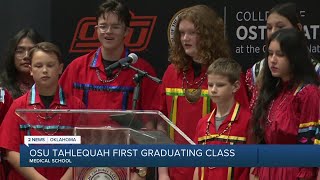OSU-COM honors first class of Native American graduates