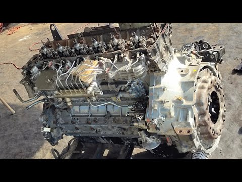 Isuzu Fvz280 6hk1 Engine  Repairing\\ how to 6cylinder engine repair