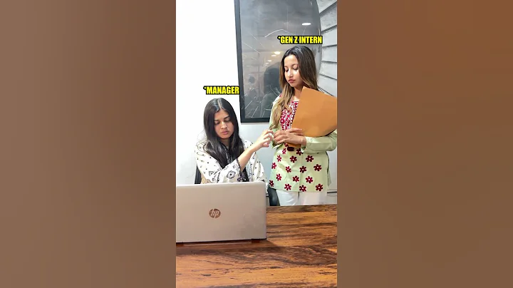 Gen-Z Employees #Shorts #TheRealFun #Comedy