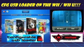 How to Install Cfg Usb Loader on the Nintendo Wii / Wii U!!! How to Install Cfg Usb Loader on the Nintendo Wii / Wii U!!!