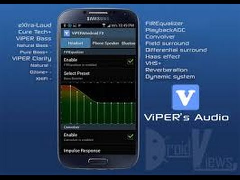 Как настроить приложение viper for android fx - YouTube