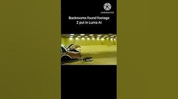 Backrooms found footage 2 put in Luma AI