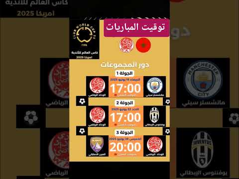 الوداد البيضاوي كأس العالم للأندية امريكا 