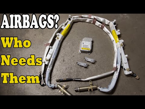 Removing the Curtain Airbags and the Rest of the Airbag System - BMW E46 M3