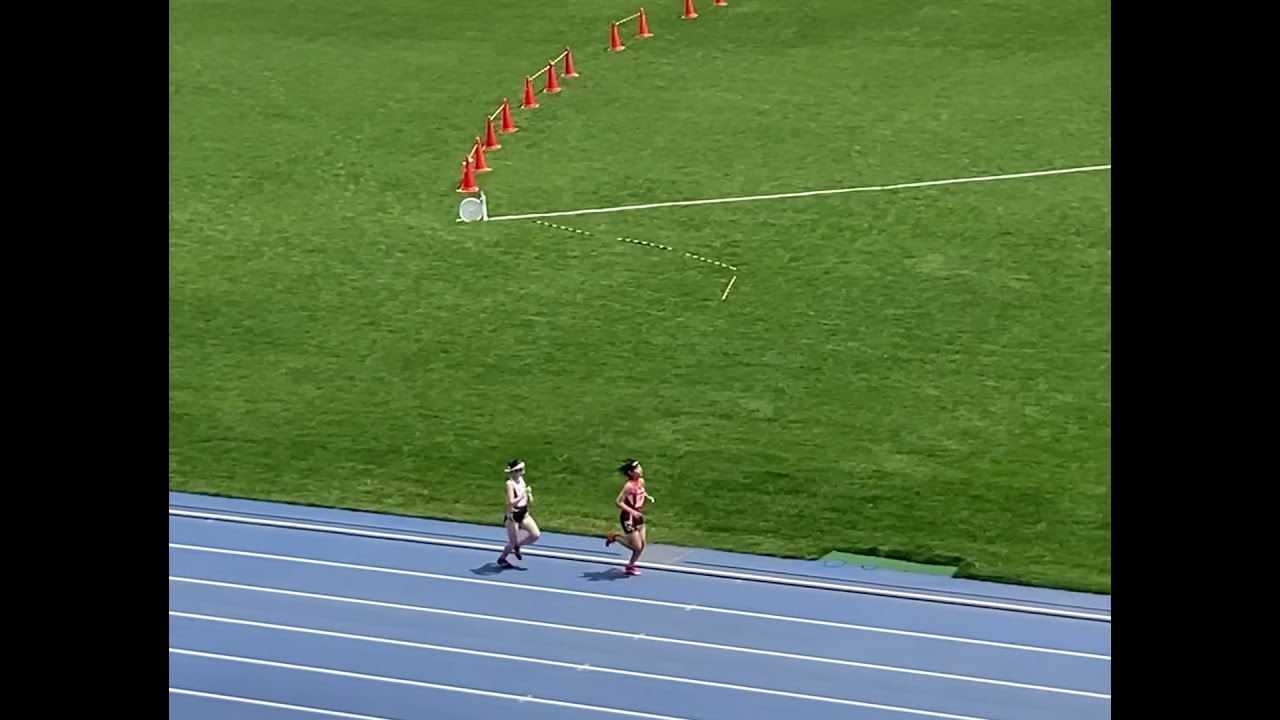 青森県春季陸上選手権大会21 女子1500m 予選3組 Youtube