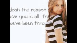 Avril Lavigne - I Love You (Lyrics)