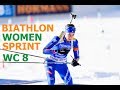 BIATHLON WOMEN SPRINT 15.03.2018 World Cup 8 Holmenkollen (Norway)