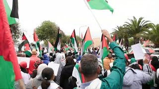 Hundreds attend pro-Palestinian march in Cape Town | AFP