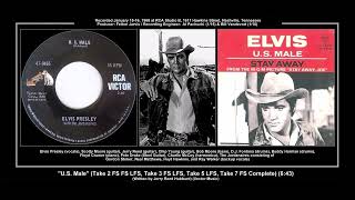 *(1968) RCA ''U S Male'' (Take 2 FS, Take 3 FS LFS, Take 5 LFS, Take 7 FS Complete) Elvis Presley