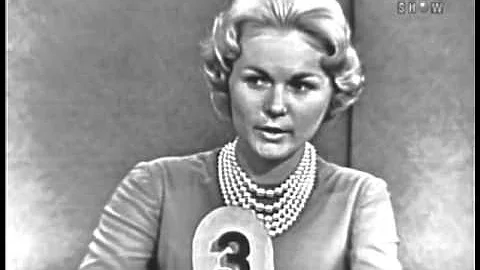 To Tell the Truth - Roger Maris's wife; PANEL: Din...