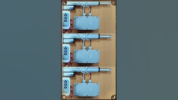 How to Operate an Electric Linear Actuator by a 2 Channels Remote Switch#Shorts #Linear Actuator