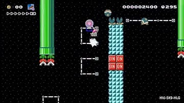 [SMM2] Cave of Wondrous #TeamShell by CDR