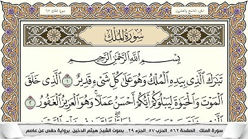 جزء تبارك كامل | القارئ هيثم الدخين