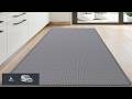 DEXI Kitchen Floor Mats Cushioned Anti Fatigue 23x59 Wide Standing Runner Rug
