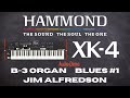 Hammond xk4 audio demo blues 1jim alfredson