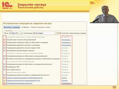 Расчет себестоимости. Финансовый результат в 1С:ERP