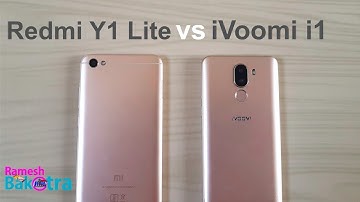 iVoomi i1 vs Redmi Y1 Lite SpeedTest and Camera Compare