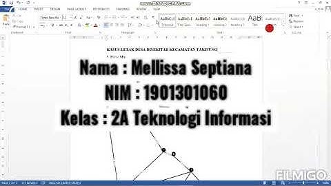 Penjelasan kasus menggunakan algoritma kruskal