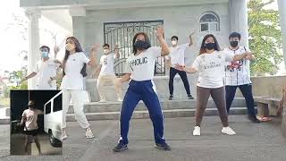 DANCE EXERCISE ( WARM UP | STRETCHING| DANCE PROPER | COOLDOWN ) GROUP 1