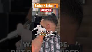 Barbers don’t be afraid to take losses barber barberos barbertutorial barbertutorial