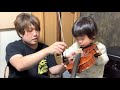 【感動】チェロ奏者の息子(2歳)が生まれて初めて色々な楽器を弾いたら奇跡が起きた【ピアノ、バイオリン、トランペット、サックス】