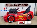 Suzuki GSXR Hayabusa powered Lightning McQueen Toddler Bed Go Kart a Crazy Death Wish Machine