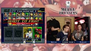 Melee Pression 5 - Guilu (Marth) Vs. Ridley (Samus) - Winners Round 1