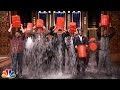 Rob Riggle, Horatio Sanz, Steve Higgins, The Roots, & Jimmy Take the ALS Ice Bucket Challenge