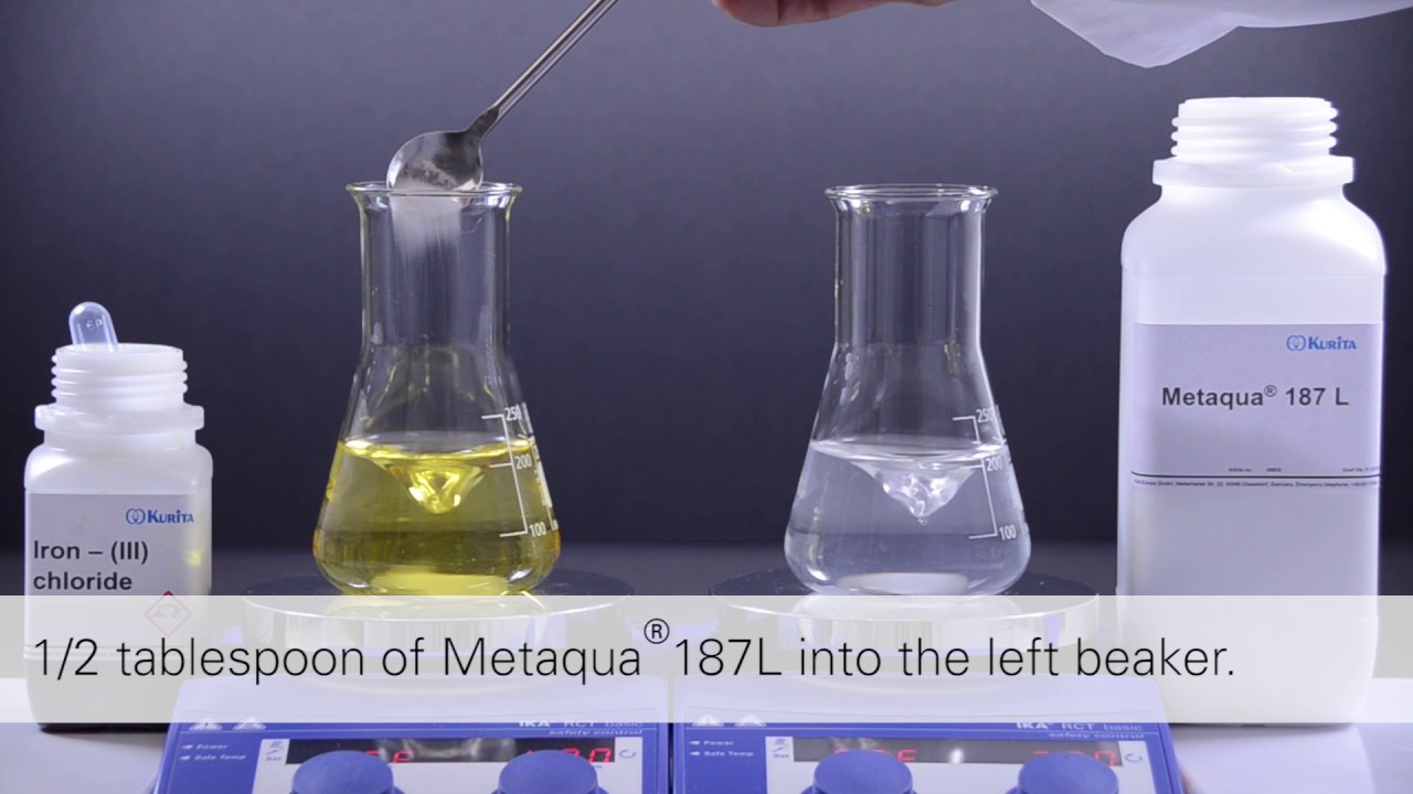 Kurita Drinking Water Solutions Prevention of “brown water” by