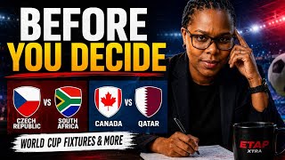 Czech Republic vs South Africa, Canada vs Qatar World Cup Fixtures & More: A Closer Examination.