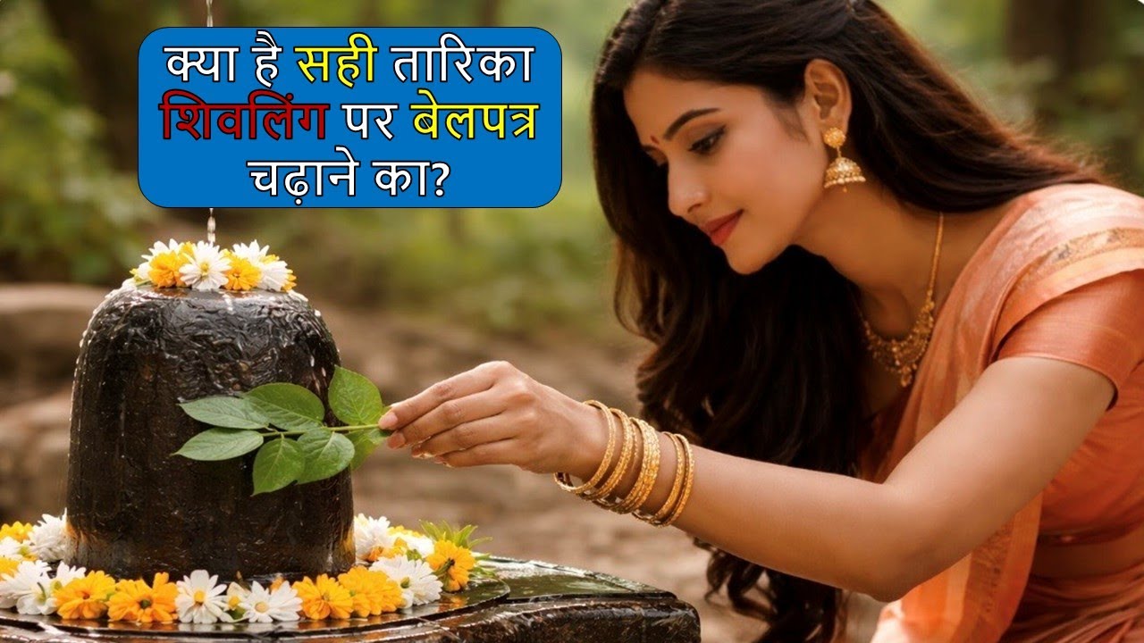 क्या है सही तरीका शिवलिंग पर बेलपत्र चढ़ाने का?