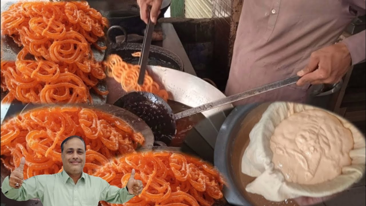 Crispy  Juicy Jalebi Recipe          Recipe by Tahir Mehm