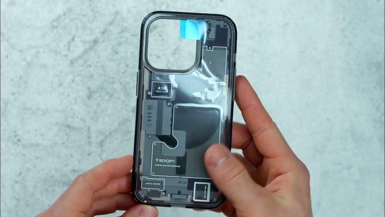 iPhone 14 szériára Spigen Ultra Hybrid MagSafe kompatibilis tok Zero