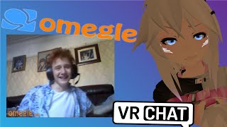 Omegle with a Vrchat Anime Girl