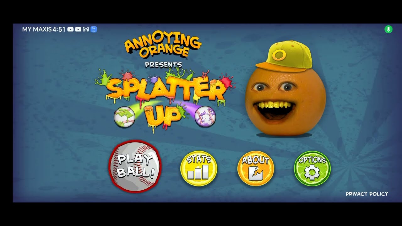Splatter up | annoying orange - YouTube