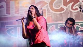 Video thumbnail of "Egiye De | Somlata and The Aces LIVE @FDI School Jalpaiguri 2018 | 1080p"