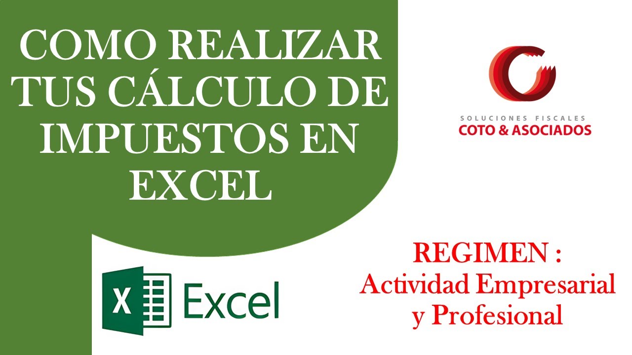 Realiza tu cálculo de Impuestos en Excel de Act Empresarial y ...