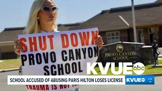 Utah school accused of abusing Paris Hilton loses license