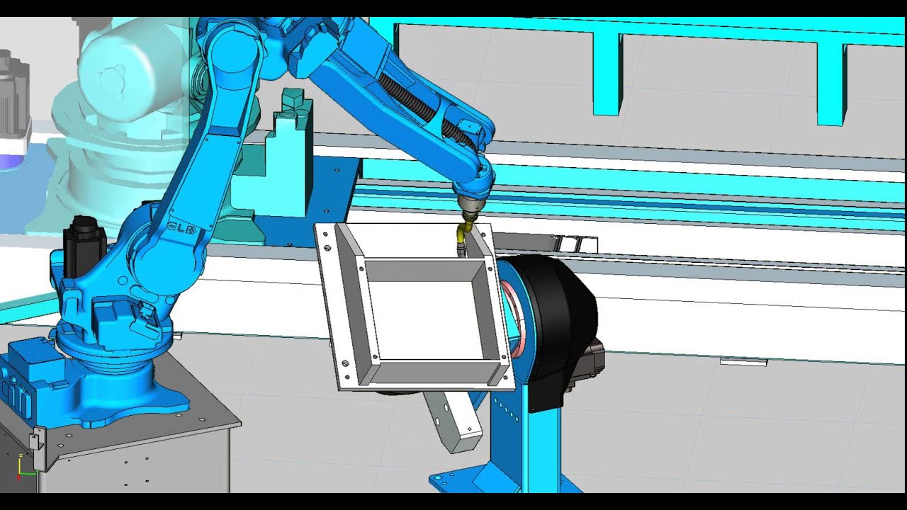 Programação OLP - Arco de solda - RobotExpert -FIXPLM - YouTube