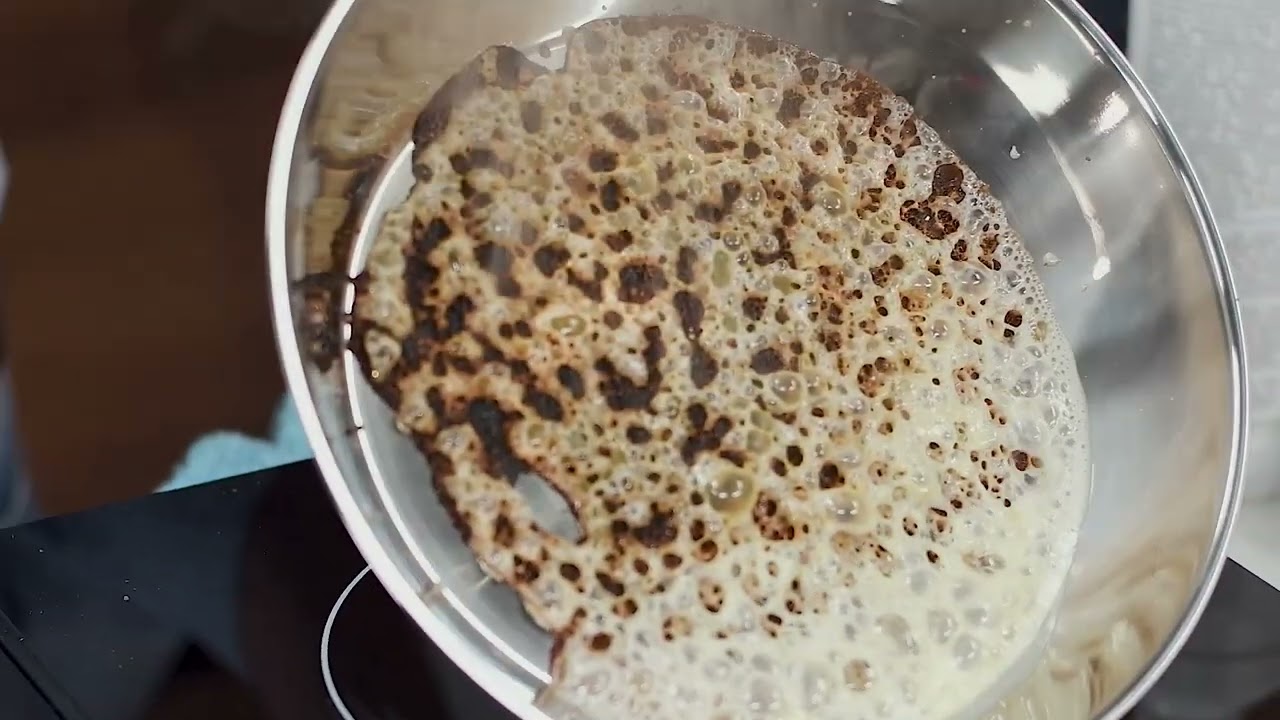 Eingebrannte Bratpfanne