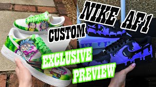 Giveaway Custom Nike Af1 Exclusive Preview