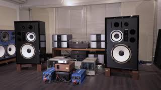 Black Polished KRS 4344 with JBL 2230A & LE10A, BK Chrome Plated