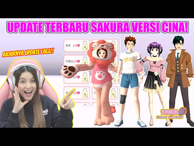 AKHIRNYA UPDATE SAKURA VERSI CINA LAGI!! BANYAK BANGET YANG BARU!! SAKURA SCHOOL SIMULATOR-PART 756 class=