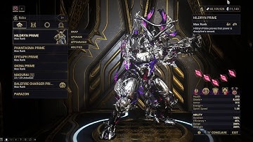 Warframe Maximum Investment - Hildryn Prime | The Old Peace