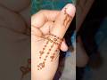 Mehndi design ✨#henna #mehndi #viral #mehndidesign
