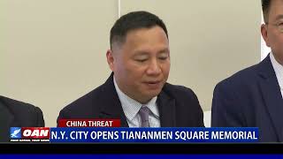 NYC Opens Tiananmen Square Memorial