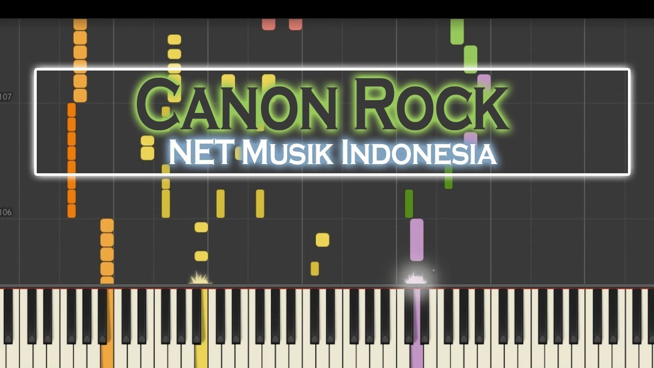 Canon Rock Midi Youtube