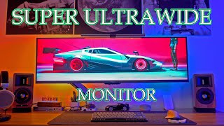 The Ultimate  44 Inch Super Ultrawide Monitor!