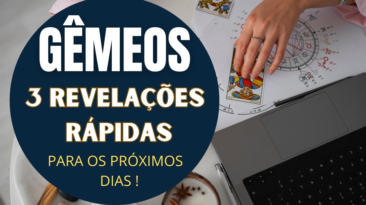 GÊMEOS| 3 REVELAÇÕES PARA OS PRÓXIMOS DIAS! 🍀❤️💵😍(PREVISÕES/TARIOT/SIGNOS/HORÓSCOPO).