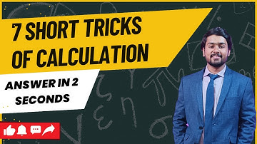 7 Short Tricks in 1 Video | Maths Tricks | Math Tricks For Fast Calculation | Mathematics Tricks.